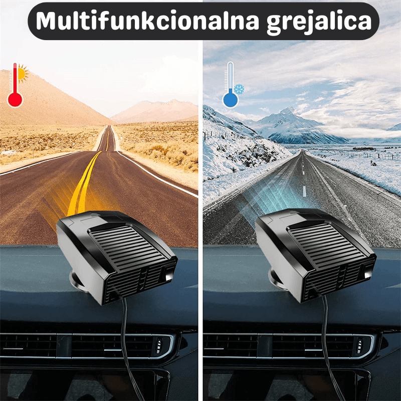 2 u 1 Grejalica i odmrzivač stakla - 200W