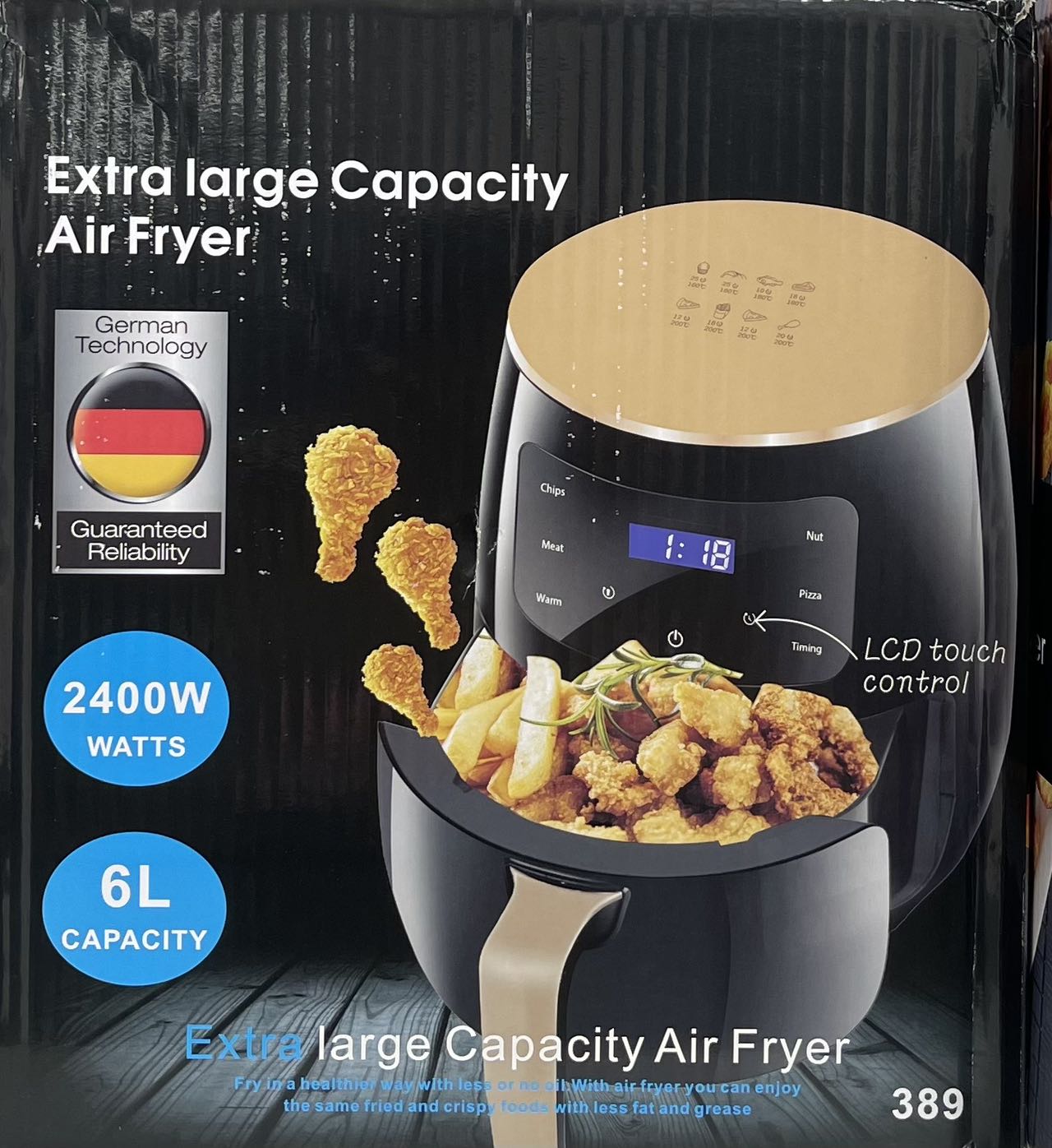 AIR FRYER - FRITEZA NA VRUC VAZDUH
