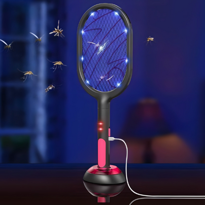 3u1 Lampa i reket sa postoljem za sve leteće insekte