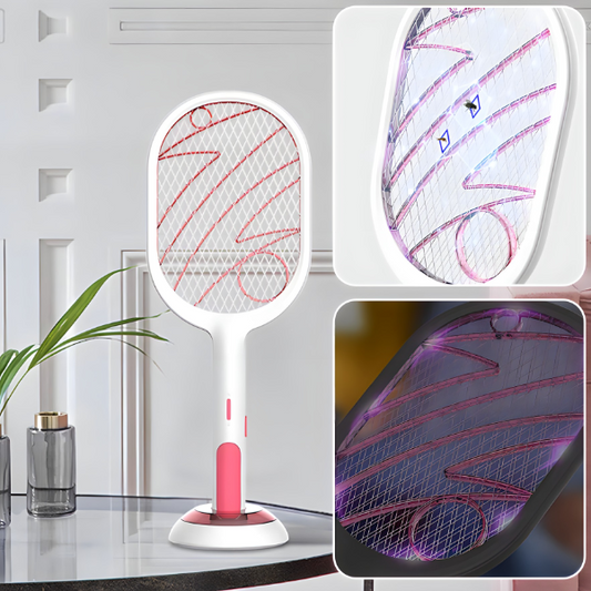 3u1 Lampa i reket sa postoljem za sve leteće insekte